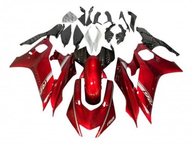 Carenado Moto Yamaha YZF R6 2017-2023 - Rojo Asequibles
