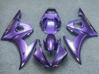 Carenados Moto Yamaha YZF R6 2005 - Púrpura Oro Asequibles