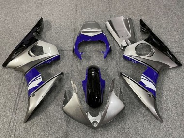 Carenados Moto Yamaha YZF R6 2005 - Plata Azul Negro Blanco Asequibles
