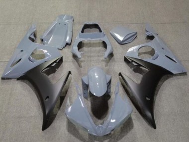Carenados Moto Yamaha YZF R6 2005 - Nardo Gris Negro Mate Asequibles