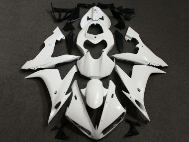 Carenados Moto Yamaha YZF R6 2005 - Blanco Asequibles