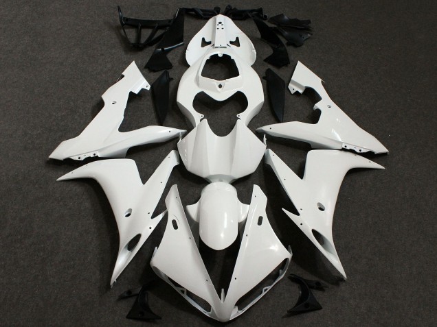 Carenados Moto Yamaha YZF R6 2005 - Blanco Asequibles