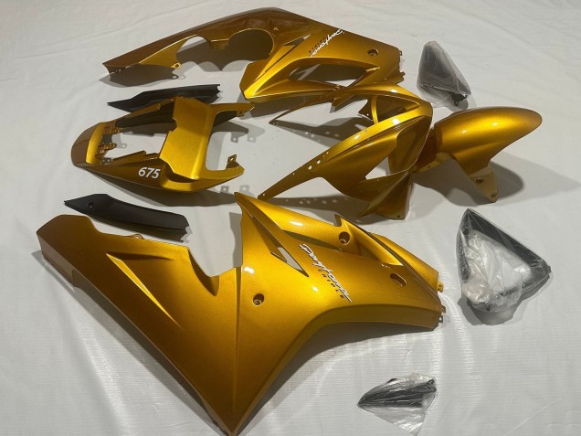 Carenados Moto Triumph Daytona 675 Triple 2006-2008 - Oro Metalizado Asequibles