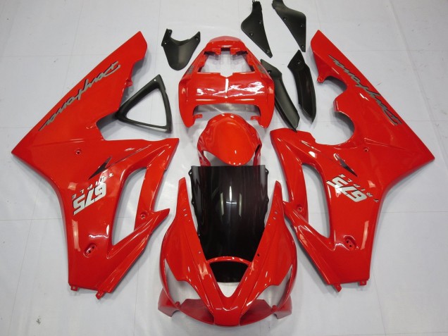 Carenado Moto Triumph Daytona 675 Triple 2006-2008 - Rojo Asequibles