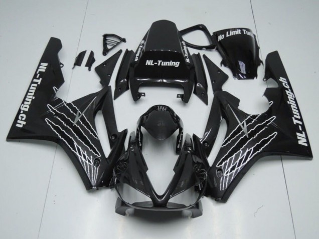 Kits Carenado Moto Triumph Daytona 675 Triple 2006-2008 - Negro Brillante Asequibles