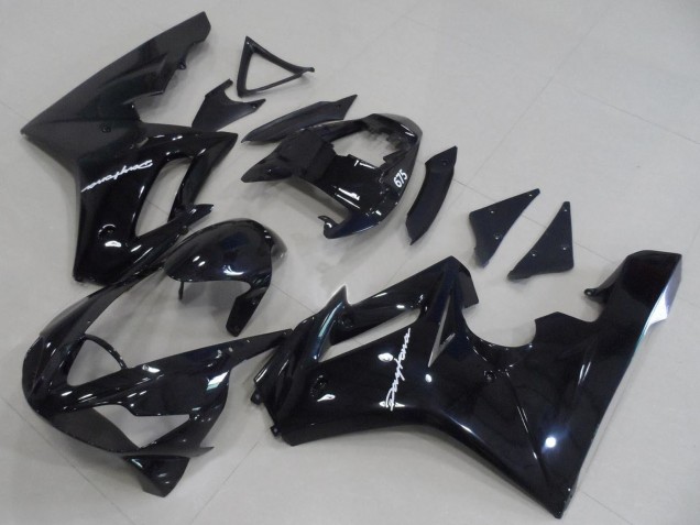 Carenado Moto Triumph Daytona 675 Triple 2006-2008 - Negro Brillante Asequibles
