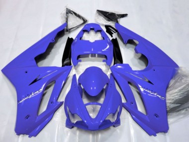 Carenados Moto Triumph Daytona 675 Triple 2006-2008 - Azul Negro Brillante Asequibles
