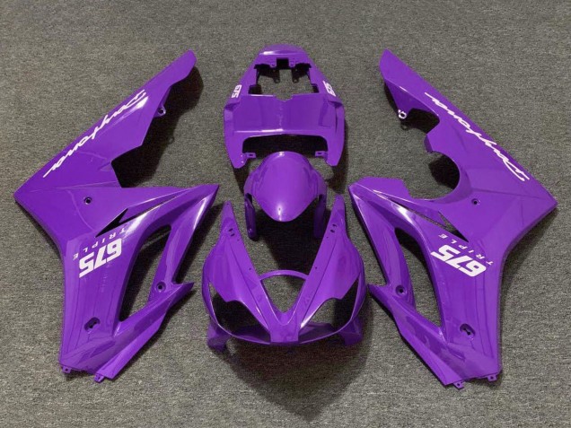 Carenados Moto Triumph Daytona 675 Triple 2006-2008 - Púrpura Asequibles