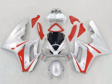 Carenados Moto Triumph Daytona 675 Triple 2006-2008 - Plata Rojo Asequibles