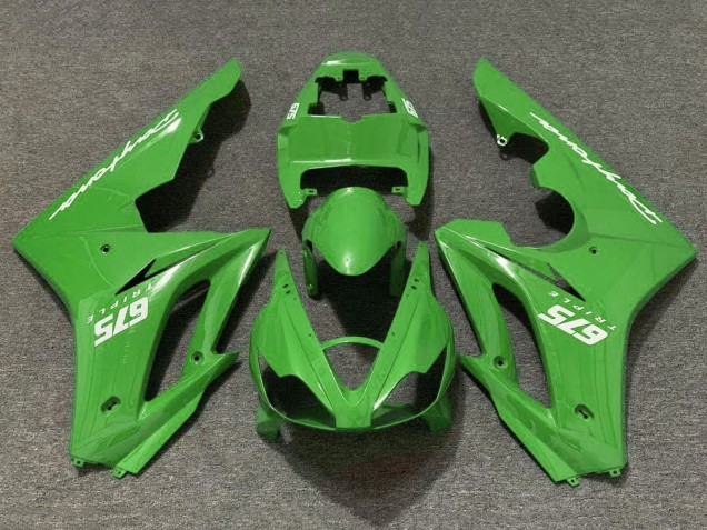 Carenados Moto Triumph Daytona 675 Triple 2006-2008 - Verde Asequibles