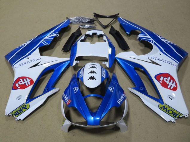 Carenados Moto Triumph Daytona 675 Triple 2006-2008 - Blanco Azul Asequibles