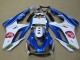 Carenados Moto Triumph Daytona 675 Triple 2009-2012 - Blanco Azul Hpi Asequibles