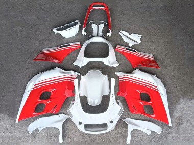 Carenados Moto Honda CBR1000F Hurricane 1987-1988 - Blanco Rojo Asequibles