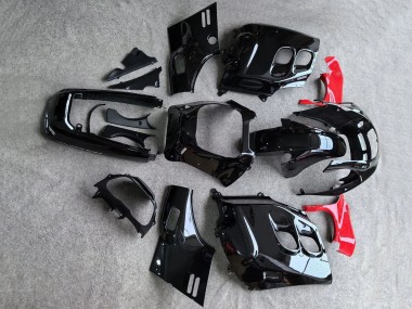 Carenados Moto Honda CBR1000F Hurricane 1987-1988 - Negro Brillante Rojo Asequibles