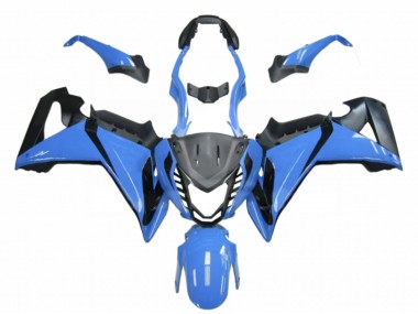 Carenados Moto Honda CBR650F 2014-2016 - Azul Cielo Negro Asequibles