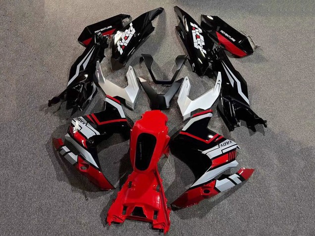 Carenados Moto Honda ADV160 2022-2024 - Plata Rojo Negro Brillante Asequibles