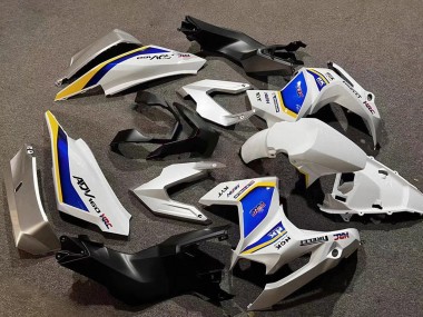 Carenados Moto Honda ADV160 2022-2024 - Blanco Azul Amarillo HRC Asequibles