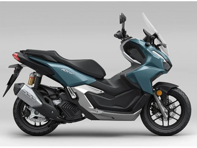 Carenados Moto Honda ADV160 2022-2024 - Verde Oscuro Negro Asequibles