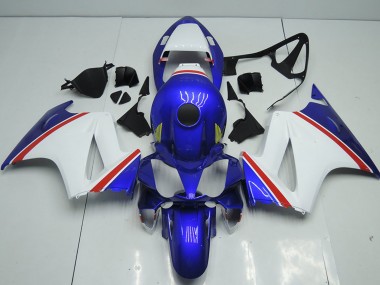 Carenados Moto Honda VFR 800 2002-2013 - Blanco Azul Rojo Asequibles