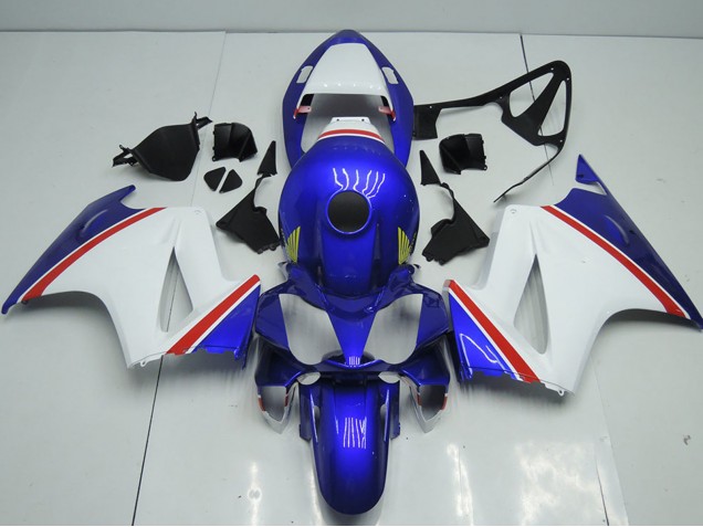 Carenados Moto Honda VFR 800 2002-2013 - Blanco Azul Rojo Asequibles