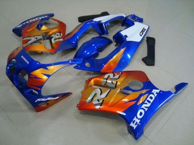 Carenados Moto Honda CBR250RR MC19 1988-1989 - Blanco Azul Naranja Asequibles