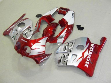 Carenados Moto Honda CBR250RR MC22 1990-1998 - Plata Rojo Asequibles