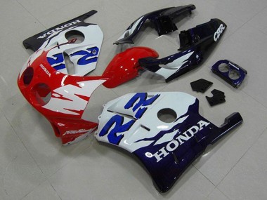 Carenados Moto Honda CBR250RR MC22 1990-1998 - Blanco Rojo Negro Brillante Asequibles