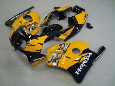 Carenados Moto Honda CBR250RR MC22 1990-1998 - Amarillo Negro Brillante Asequibles