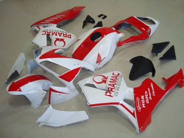 Carenados Moto Honda CBR600RR 2003-2004 - Blanco Rojo Pramac Asequibles