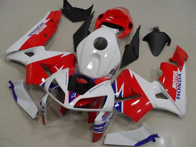Carenados Moto ABS Honda CBR600RR 2005-2006 - Blanco Rojo Azul Asequibles