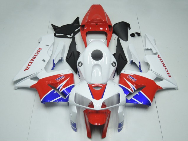 Kits Carenado Moto Honda CBR600RR 2005-2006 - Blanco Rojo Azul HRC Asequibles