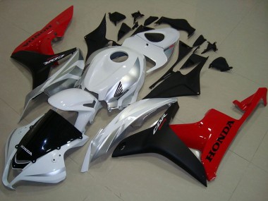 Carenados Moto Honda CBR600RR 2007-2008 - Blanco Plata Rojo Negro Brillante Asequibles