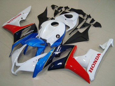 Carenado Moto Honda CBR600RR 2007-2008 - Blanco Azul Rojo Negro Brillante Asequibles