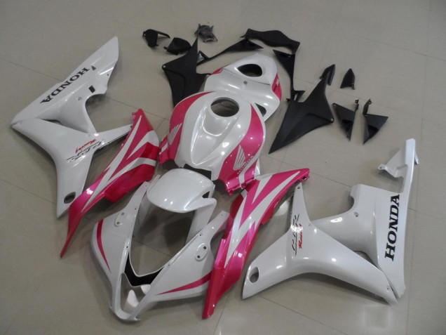 Carenados Moto Honda CBR600RR 2007-2008 - Blanco Rosa Asequibles