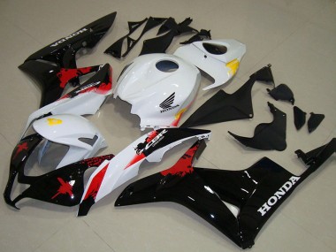 Carenados Moto Honda CBR600RR 2007-2008 - Blanco Amarillo Rojo Negro Brillante Asequibles