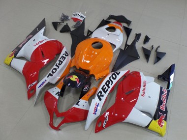 Carenados Moto Honda CBR600RR 2009-2012 - Naranja Blanco Rojo Amarillo Azul Repsol HRC Rojo Bull Asequibles