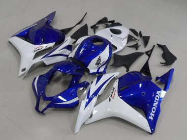 Carenados Moto Honda CBR600RR 2009-2012 - Blanco Azul Asequibles