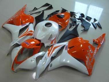 Carenados Moto Honda CBR600RR 2009-2012 - Blanco Naranja HRC Asequibles
