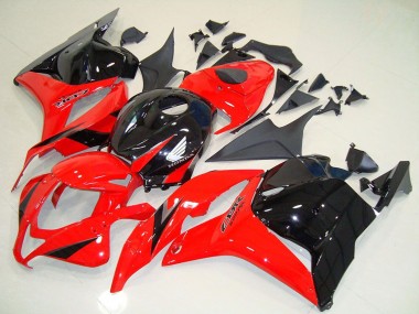 Carenado Moto Honda CBR600RR 2009-2012 - Rojo Negro Brillante Asequibles