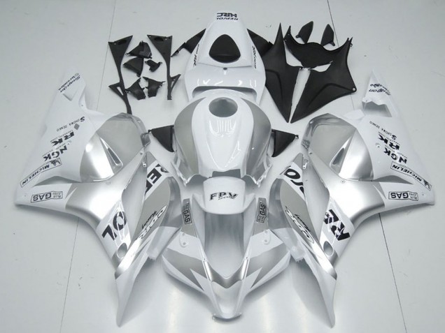 Carenados Moto Honda CBR600RR 2009-2012 - Blanco Plata Negro Repsol Asequibles