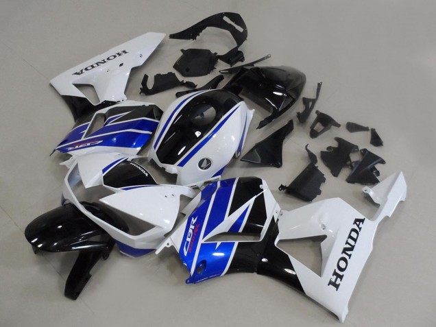 Carenados Moto Honda CBR600RR 2013-2023 - Blanco Azul Negro Brillante OEM Estilo Asequibles