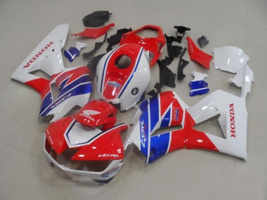 Carenados Moto Honda CBR600RR 2013-2023 - Blanco Rojo Azul TT Legends Asequibles