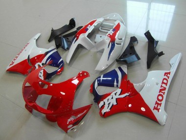 Carenados Moto Honda CBR900RR 893 1996-1997 - Blanco Rojo Azul Asequibles