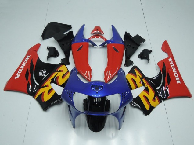 Carenado Moto Honda CBR900RR 919 1998-1999 - Rojo Azul Negro Brillante Asequibles