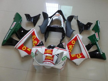 Carenados Moto Honda CBR900RR 929 2000-2001 - Blanco Rojo Verde Negro Brillante San Carlo Asequibles