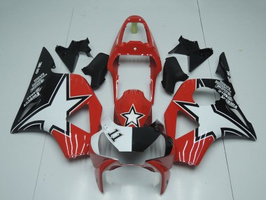 Carenados Moto Honda CBR900RR 954 2002-2003 - Negro Rojo Star Asequibles