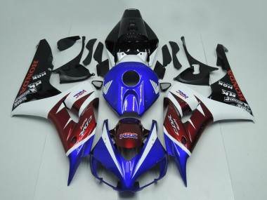 Carenados Moto Honda CBR1000RR 2006-2007 - Blanco Burgundy Azul Negro Brillante Asequibles