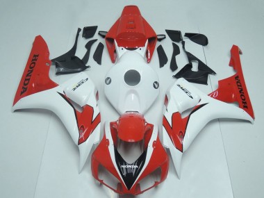 Carenado Moto Honda CBR1000RR 2006-2007 - Blanco Rojo Asequibles