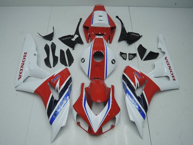 Carenados Moto Honda CBR1000RR 2006-2007 - Blanco Rojo Azul Negro HRC Asequibles