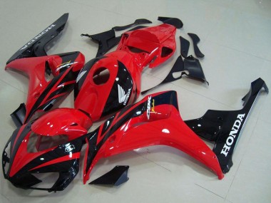 Kits Carenado Moto Honda CBR1000RR 2006-2007 - Rojo Negro Brillante Asequibles